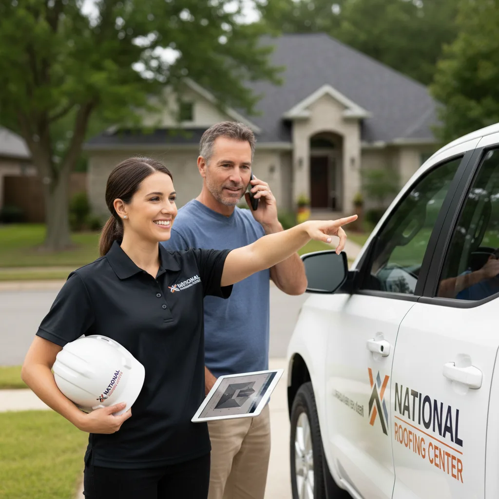 National Roofing Center customer support in Woodward
